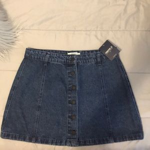 Denim skirt